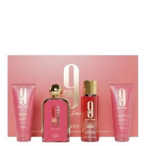 9 AM set Afnan Para Dama 4 Pcs EDP